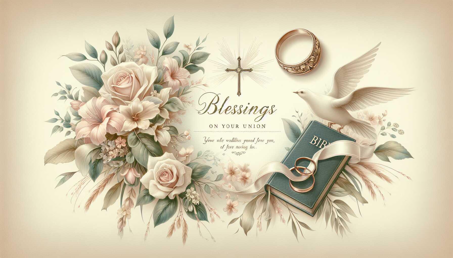 7 Inspiring Christian Messages for Wedding Cards to Cherish