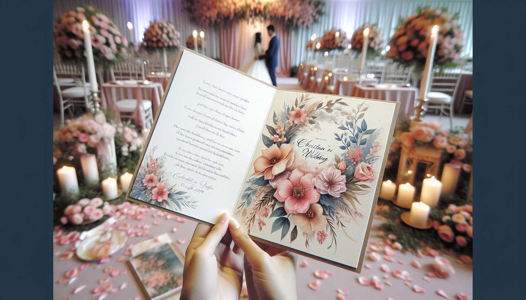 5 Heartfelt Christian Wedding Card Messages to Inspire Love