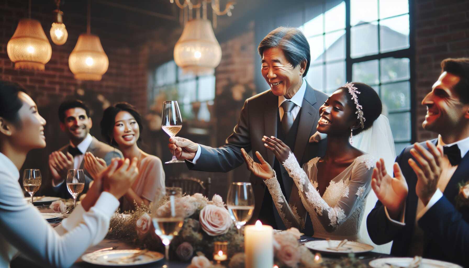5 Tips for a Heartfelt Father of the Groom Toast to Daughter-in-Law