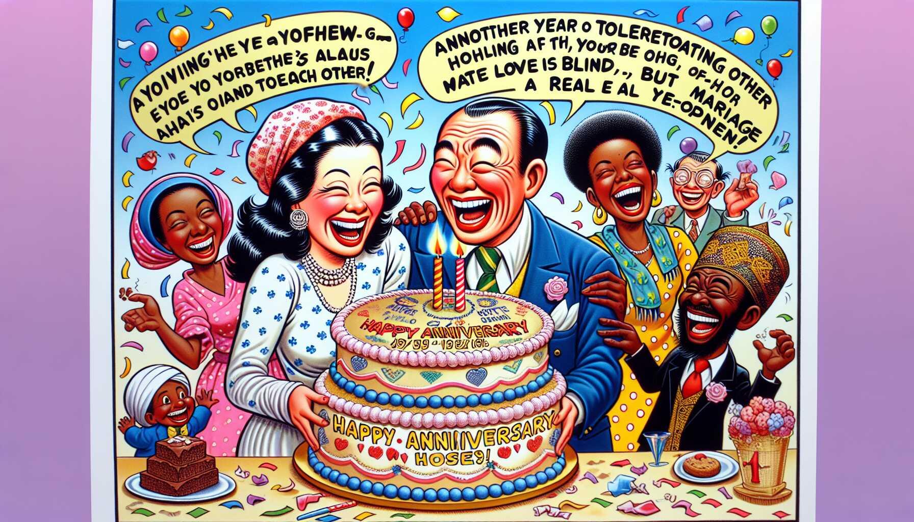 10 Funny Anniversary Wishes for Son and Daughter-in-Law