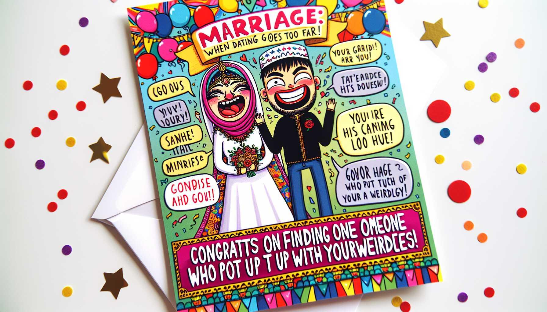 10 Funny Things to Write in Wedding Card for a Memorable Touch