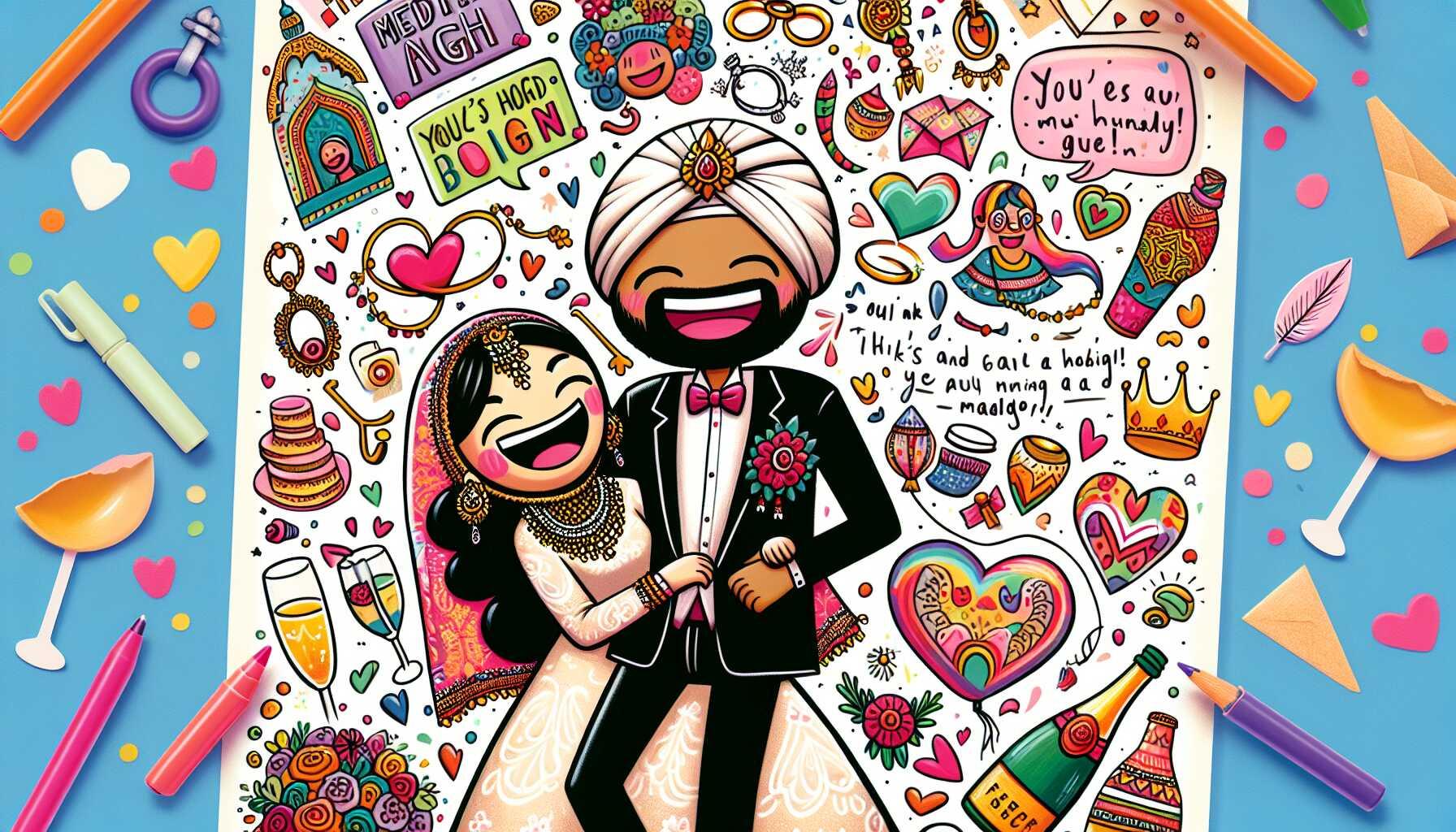 10 Funny Wedding Quotes for Cards to Make Couples Laugh