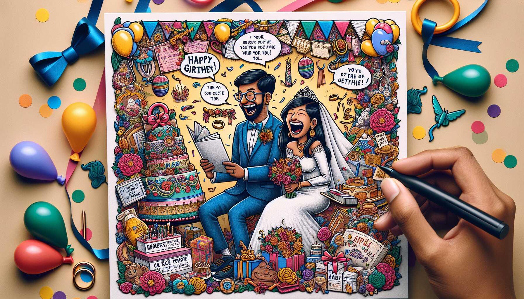 5 Fun Ways: How Can I Incorporate Humor into a Wedding Card?