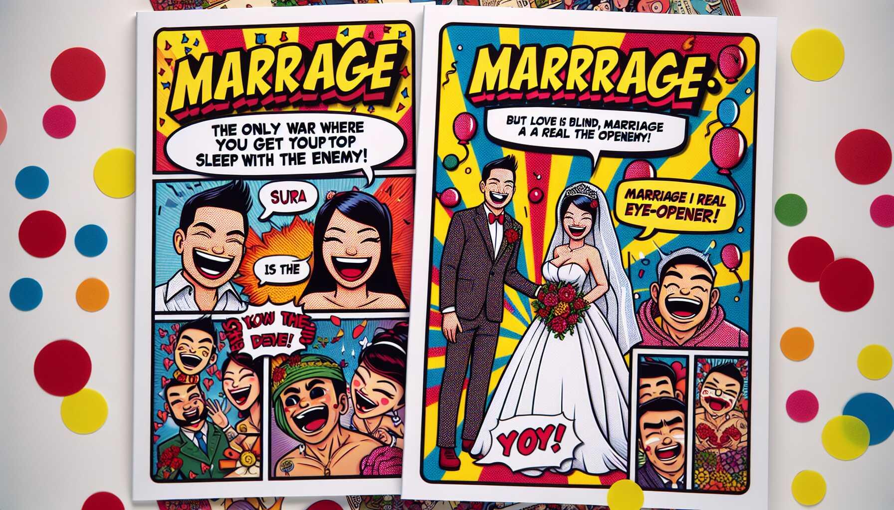 10 Humorous Wedding Card Messages to Make Them Laugh Out Loud