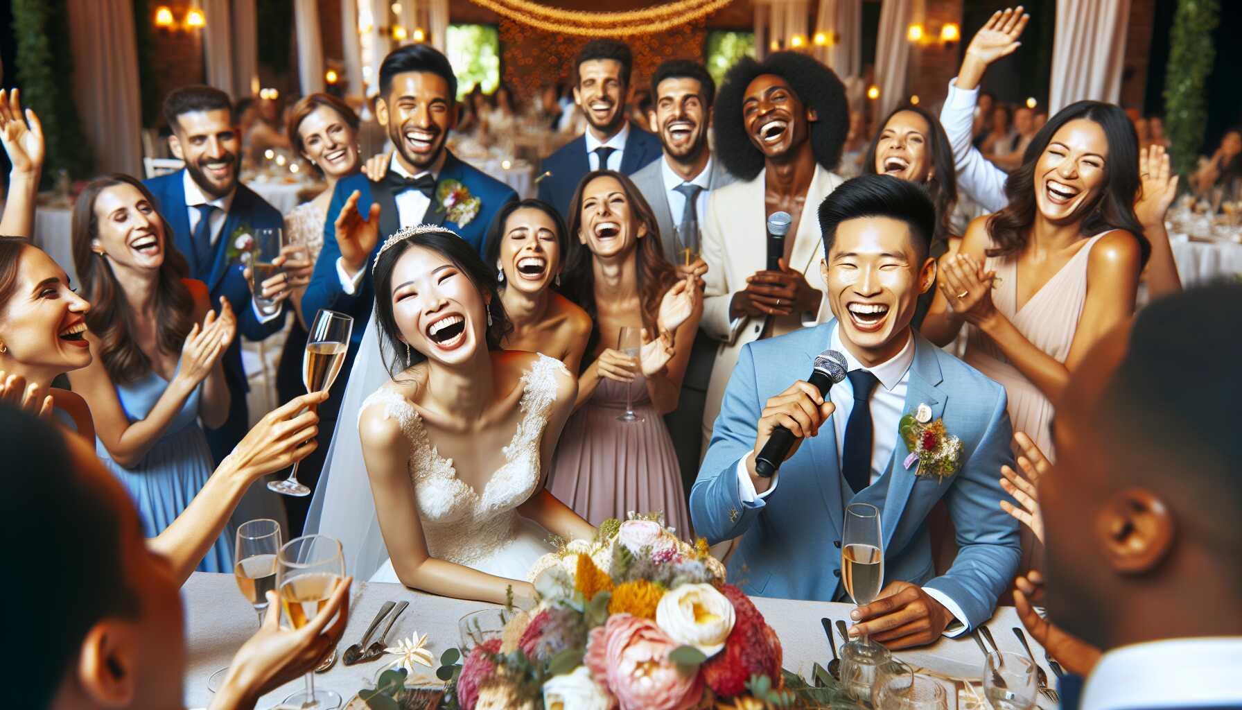 10 Hilarious Wedding Toasts Funny Enough to Make Everyone Laugh