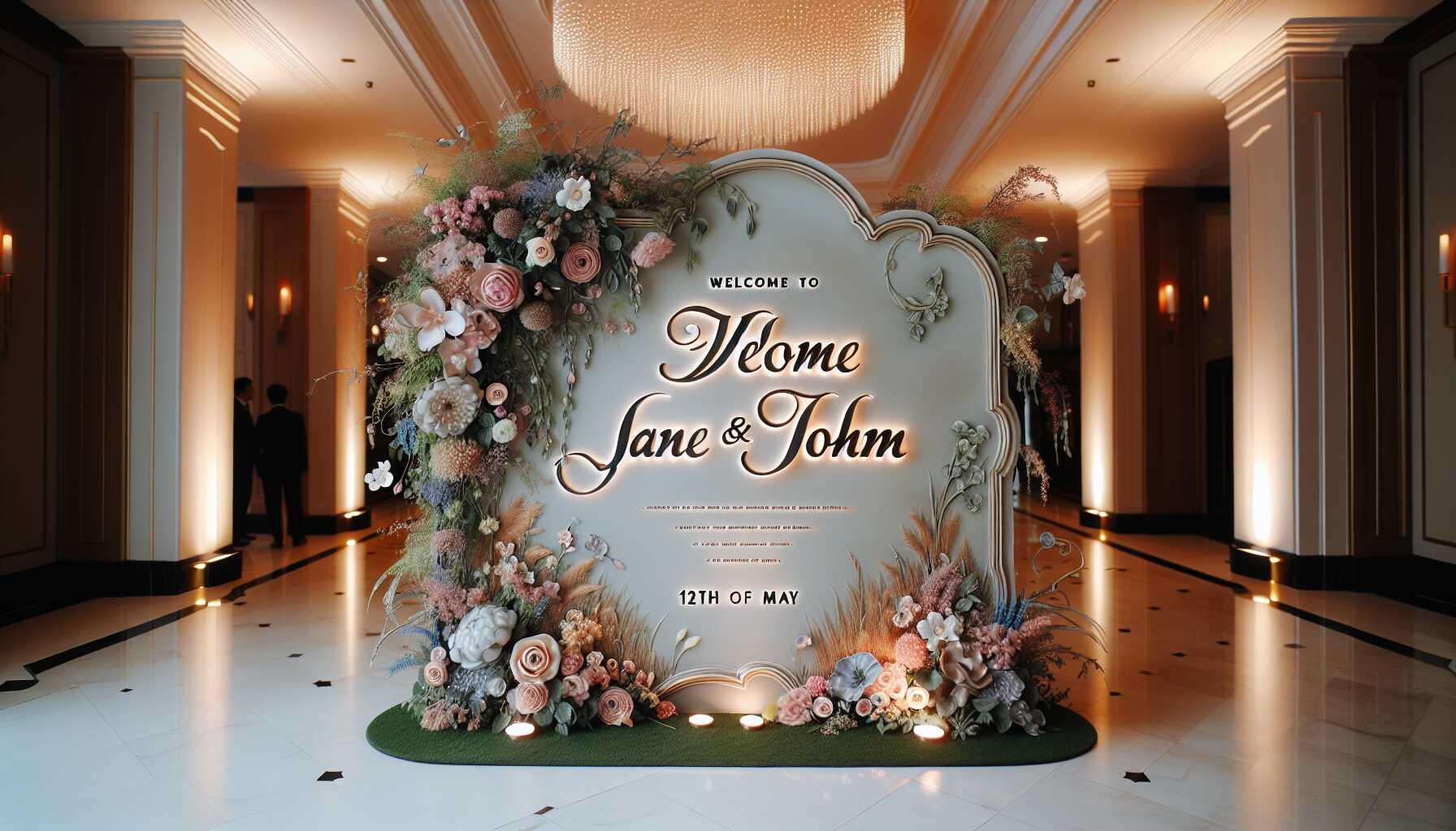 7 Stunning Wedding Welcome Signs to Impress Your Guests