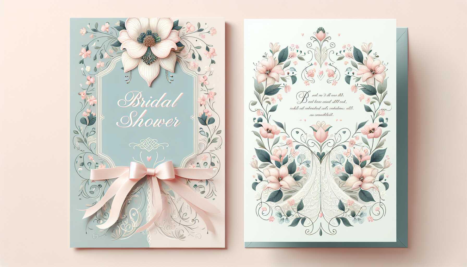 7 Heartfelt Ideas on What to Write in a Bridal Shower Card