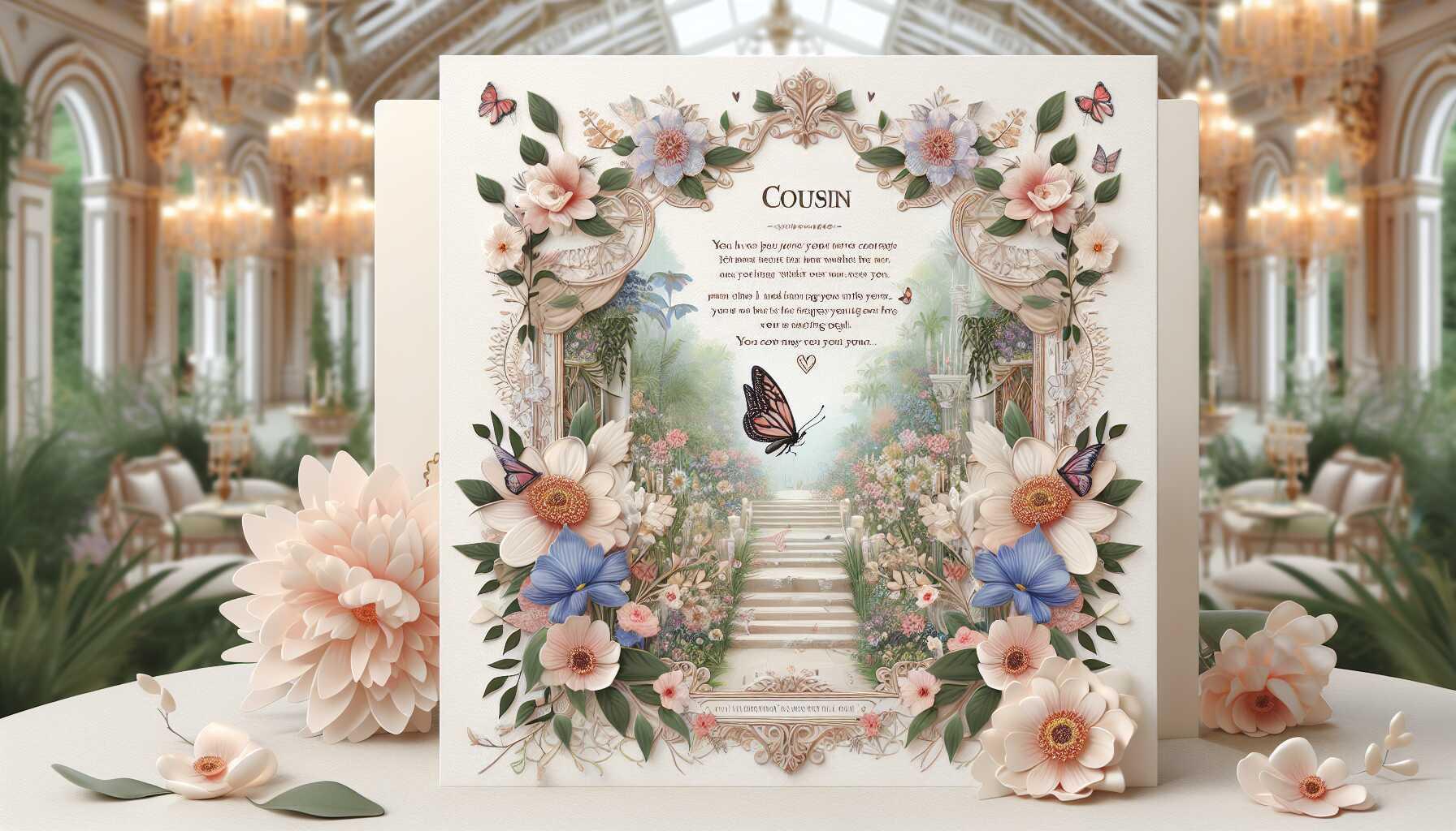 7 Heartfelt Ideas: What to Write in Cousin's Wedding Card